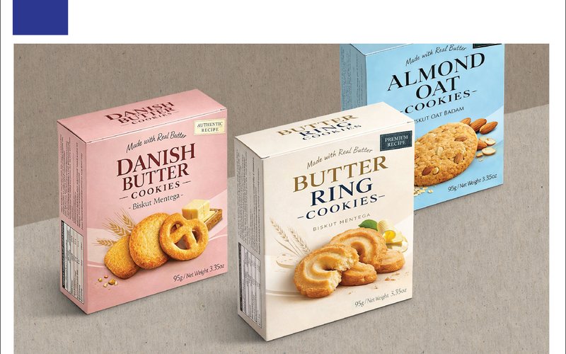 Everdelicious Butter Cookies Packaging