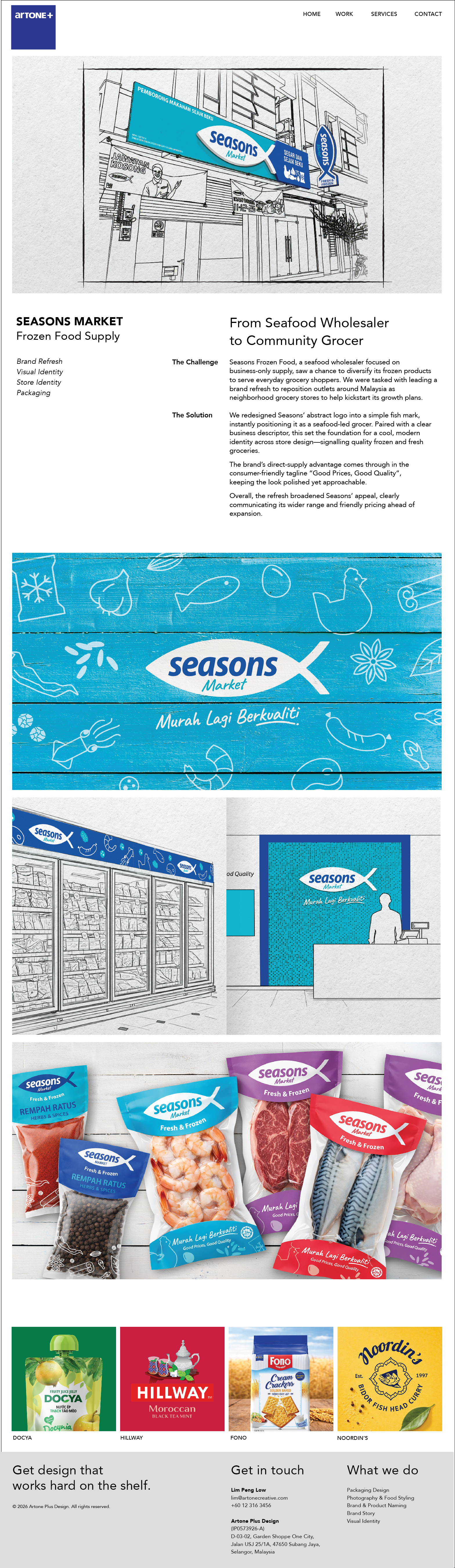 Seasons Market - Brand Identity & Packaging