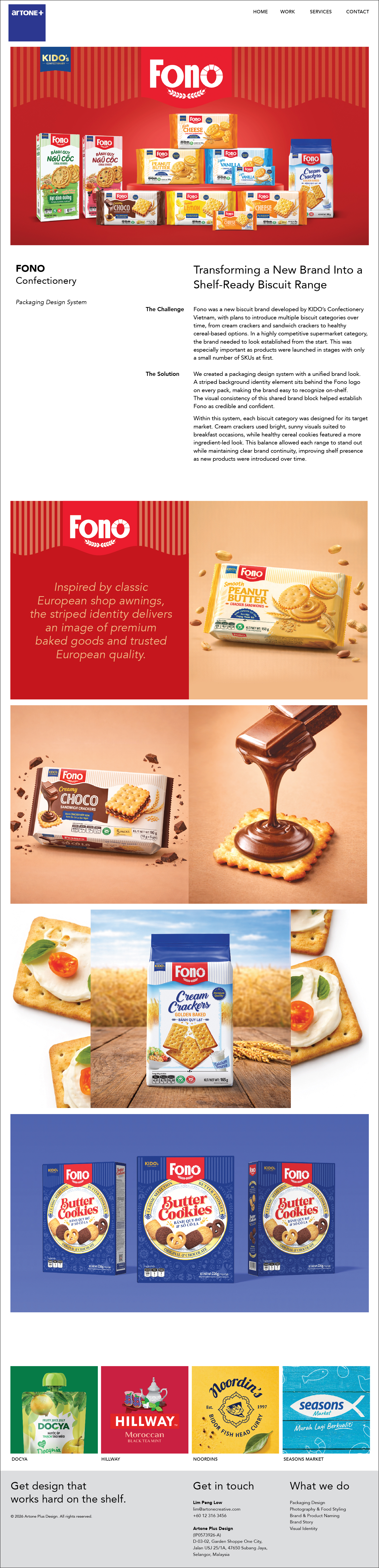 FONO - Confectionery Packaging Design